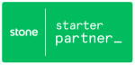 Logotipo da Stone Starter Partner
