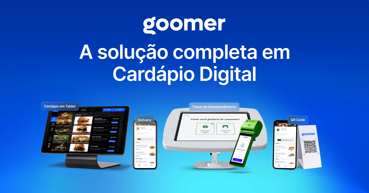 Criar Card Pio Digital Delivery Online Gr Tis Goomer